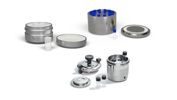 grinding bowl made of aluminium manufactured according to customer requirements